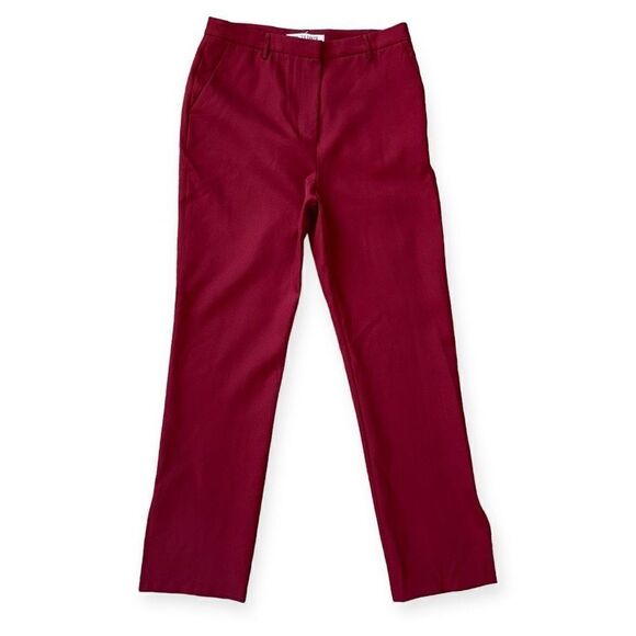 WALTER BAKER Falcon High Rise Straight Leg Pant in Merlot Size 12 NEW - Picture 3 of 11